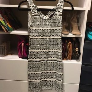 Black and white dress!